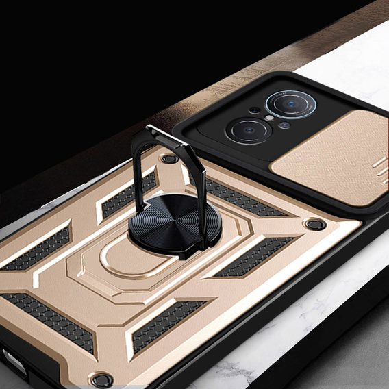 Case for Huawei Nova 9 SE, CamShield Slide, gold