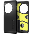 Spigen Tough Armor Case for OnePlus 12 (Black) – Rugged Protection with Kickstand