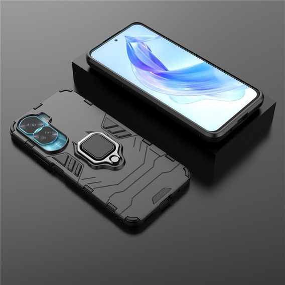Case for Honor 90 Lite 5G / X50i 5G, Kickstand Ring, black