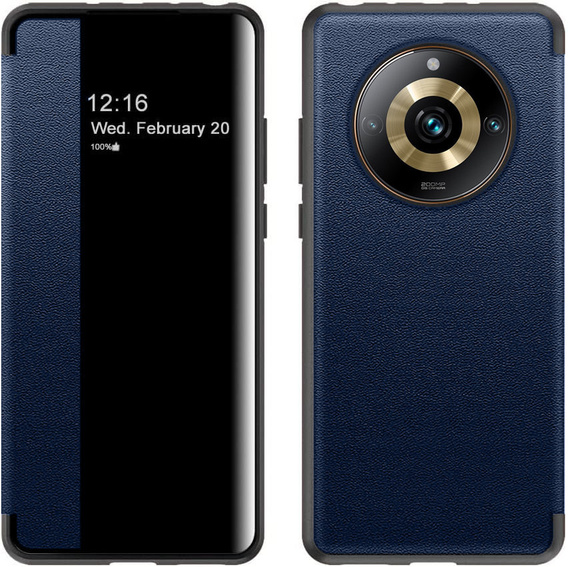 Flap case for Realme 11 Pro 5G / 11 Pro+ 5G, Side View, blue