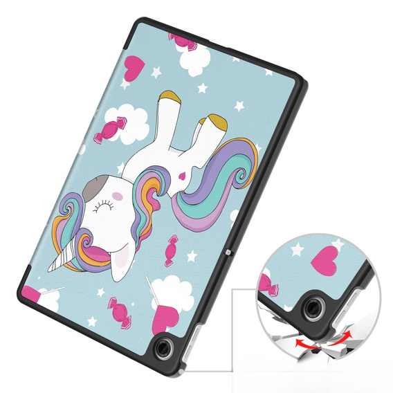 Case for Lenovo Tab TB311FU, Smartcase, unicorn