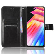 Flip case for Infinix Hot 30i, Crazy Horse Wallet, black