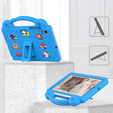 Children's case for Samsung Galaxy Tab S6 Lite 10.4 2020/2022 / Tab A7 2020 T500 / T505 / Tab S6 T860/T865, Cute Patterns, with stand, blue