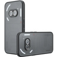 Case for Nothing Phone 2a, Fusion Hybrid, with camera protection, matt / black
