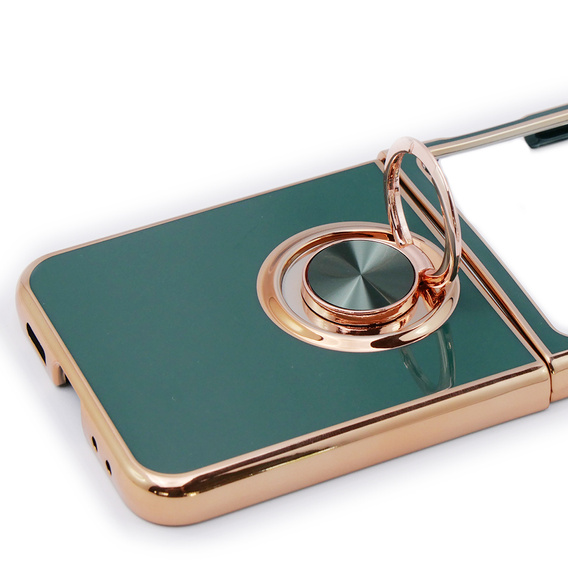 Case for Samsung Galaxy Z Flip 5 5G, Electro Ring, green