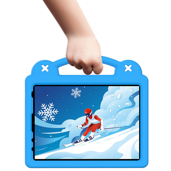 Children's case for iPad Air 10.9" 2022/2020 (5/4 gen.) / Pro 11" 2022/2021/2020 (4/3/2 gen.), Cute Patterns, with stand, blue