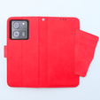 Flip case for Xiaomi 13T / 13T Pro, Card Slot, red