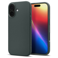 Spigen Liquid Air Case for iPhone 17, Abyss Green