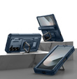 Armored case for Samsung Galaxy Z Fold 6 5G, Dexnor Full Body S-Pen Slot, blue