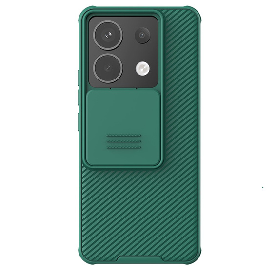 Case for Xiaomi Redmi Note 13 Pro 5G, Armored Nillkin, CamShield Pro, green