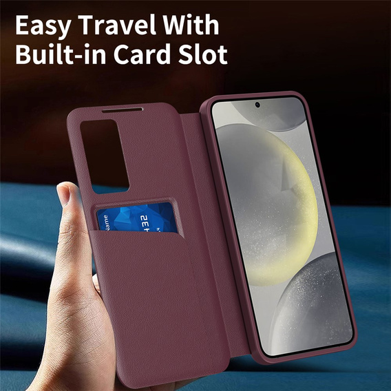Smart View Wallet flip case for Samsung Galaxy S25 FE