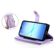 Wallet Zipper Pocket flip case for Samsung Galaxy A17 5G, Wallet Zipper Pocket, purple