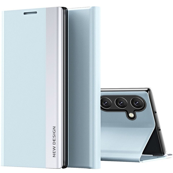 Flip case for Samsung Galaxy M34, Side Magnetic, blue