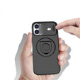 Case for iPhone 16 Plus, Military Magnet, for MagSafe, black