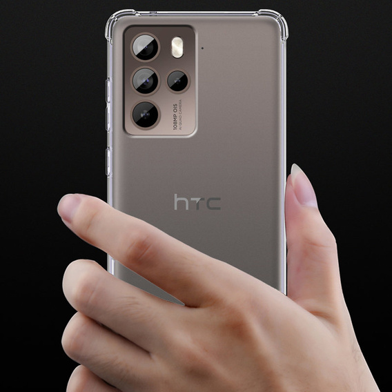 Case for HTC U23 Pro, Dropproof, transparent