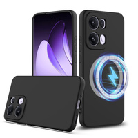 Case for Oppo Reno13 Pro 5G, Silicone MagSafe, black