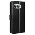 Flip case for T Phone 3 5G, Crazy Horse Wallet, black