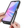 Case for Oppo A78 5G, Shockproof, with film, black