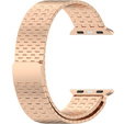 Steel Bracelet for Apple Watch 1/2/3/4/5/6/7/8/SE/ULTRA 42/44/45/49 MM - pink rose gold