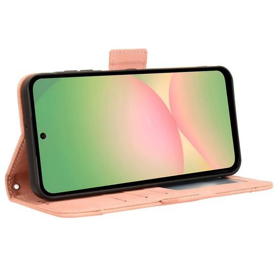 Flip case for Samsung Galaxy A56, Card Slot, pink