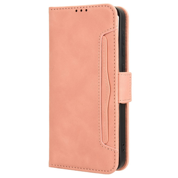 Flip case for Samsung Galaxy A35 5G, Card Slot, pink