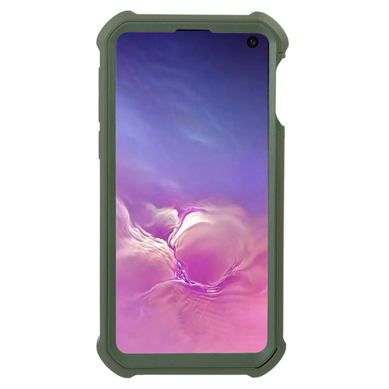 Armored case for Samsung Galaxy S10e, Dexnor Full Body, green