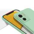 Case for Motorola Edge 40 5G, Silicone Lite, green