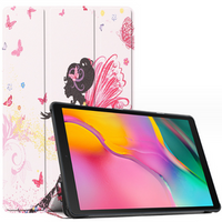 Case for Lenovo Tab M11, Smartcase, lady butterfly