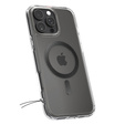 Spigen MagSafe Case for iPhone 16 Pro Max, Ultra Hybrid, transparent + 9H Tempered Glass