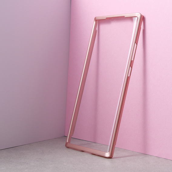 Case for Samsung Note 20 Ultra, Suritch Full Body, clear / rose gold