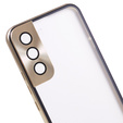 Case for Samsung Galaxy S21, Magnetic Dual Glass, gold