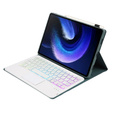 Case + keyboard Xiaomi Pad 6 / 6 Pro, with touchpad, green