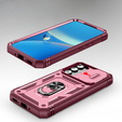 Case for Samsung Galaxy A54 5G, CamShield Slide, pink / burgundy