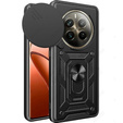 Case for Realme 12 Pro 5G / 12 Pro+ 5G, CamShield Slide, black