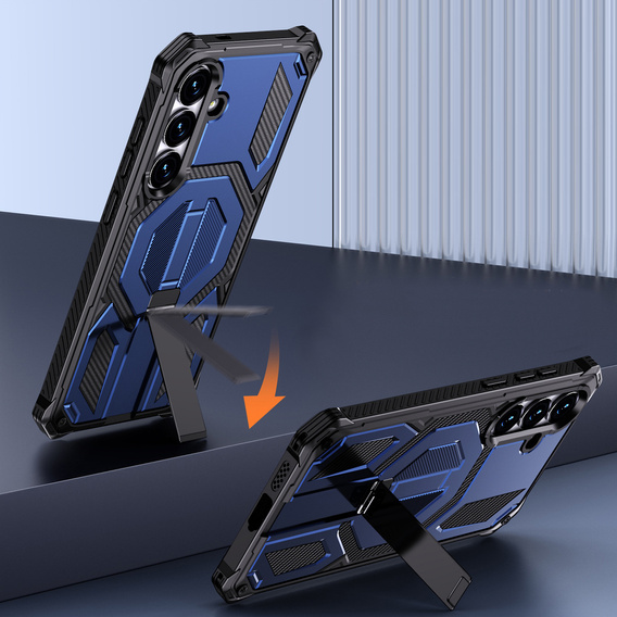 MagSafe-compatible protective case with stand for Samsung Galaxy S25 FE