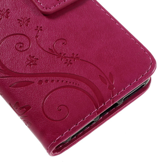 Flip case for iPhone 7/8/SE 2020/SE 2022, Butterfly, pink