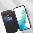 Flip case for Samsung Galaxy S23, Wallet, MagSafe, black