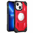 Case for iPhone 13, Heavy Duty, for MagSafe, red