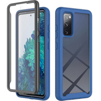 Case for Samsung Galaxy S20 FE, Shockproof, with film, dark blue