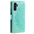 Flip case for Samsung Galaxy S23 FE, Mandala, green
