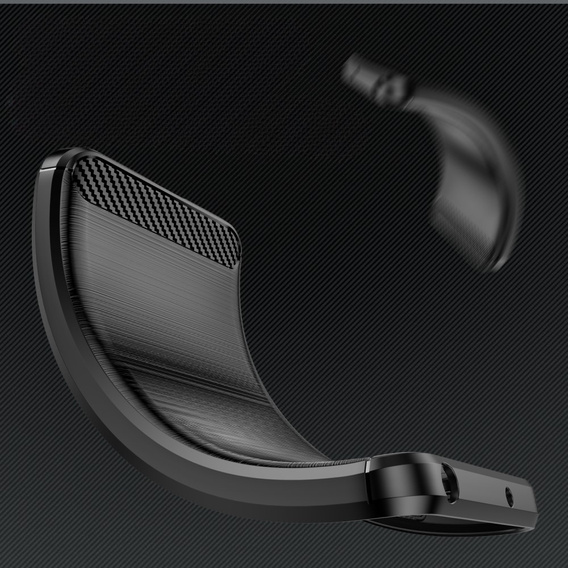 Case for Samsung Galaxy M35, Carbon, black