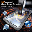 Case for Samsung Galaxy S25 FE, Shockproof, with glass, for MagSafe, grey