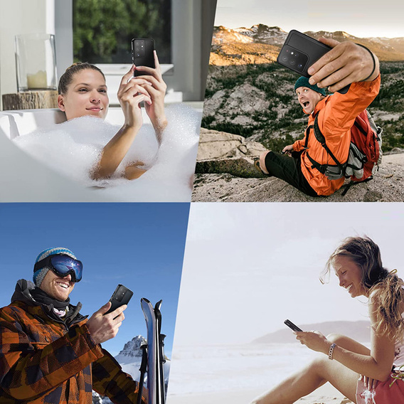 IP68 Waterproof Case for Samsung Galaxy S23 Ultra, black
