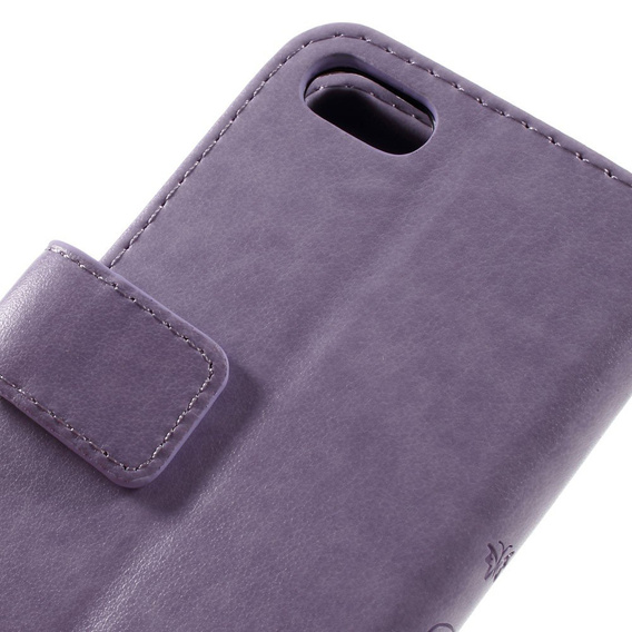 Flip case for iPhone 7/8/SE 2020/SE 2022, Butterfly, purple