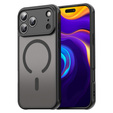 Matte case for iPhone 17 Pro Max, for MagSafe, with camera protection, black