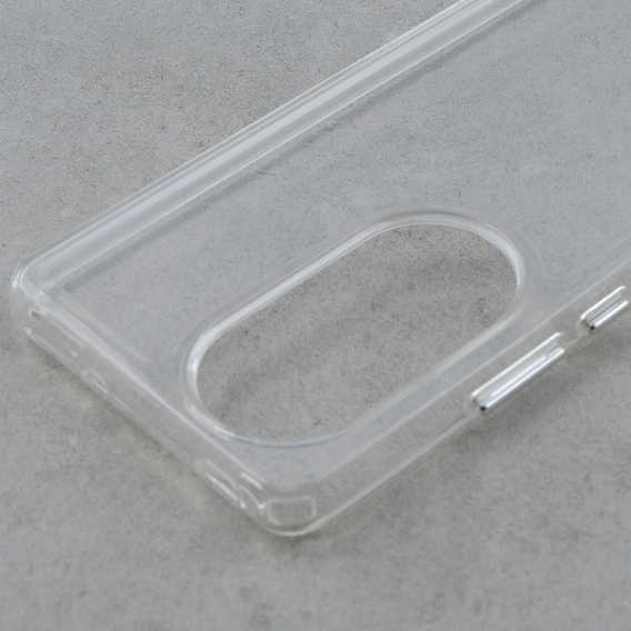 Case for Oppo Reno 10 / 10 Pro, Fusion Hybrid, transparent