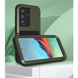 Love Mei Case for Samsung Galaxy S22 Ultra, armored without glass, green