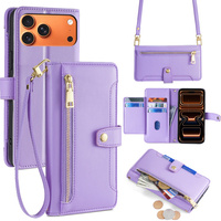 Flap case with zip pocket for iPhone 17 Pro Max