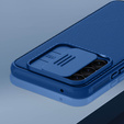 Case for Samsung Galaxy A54 5G, Armored Nillkin, CamShield Pro, blue