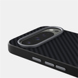 Case for Google Pixel 10 / 10 Pro, ABEEL, for MagSafe, with carbon texture, black
